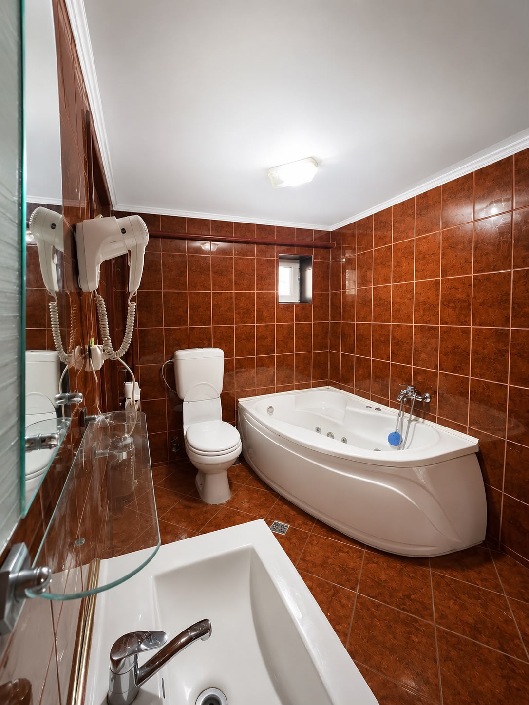 Baie apartament cu cadă hidromasaj, Motanul Galanton Snagov